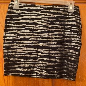 Bodycon mini skirt